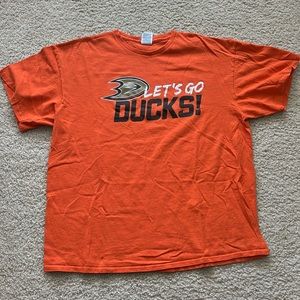 Anaheim Ducks Orange T-shirt